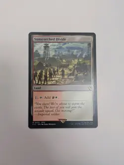 MTG - Sunscorched Divide - Commander: Final Fantasy NM/M Condition - Image 1