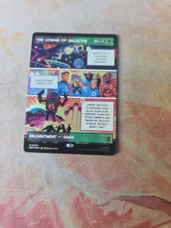 The Coming Of Galactus Borderless FOIL Marvel's Super Heroes MTG NM - Image 1