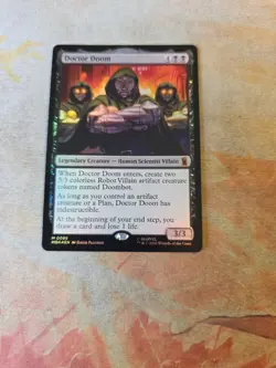 Doctor Doom FOIL Marvel's Super Heroes MTG NM - Image 1