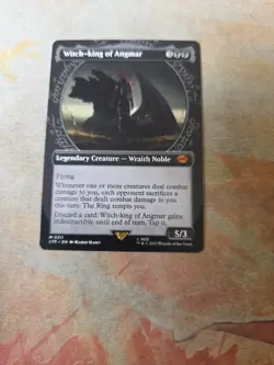 Witch-King Of Angmar Showcase Universes Beyond The Lord Of The Rings MTG NM - Image 1