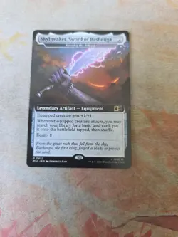 Skybreaker, Sword Of Bashenga-Sword Of The Animist Extended Art Marvel's... - Image 1