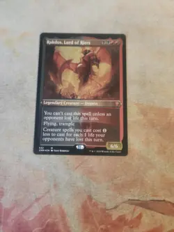 Rakdos, Lord Of Riots FOIL ETCHED Commander Legends MTG NM - Image 1