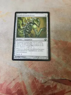 Grafted Exoskeleton Scars Of Mirrodin MTG LP - Image 1
