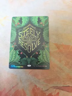 Steely Resolve FOIL Secret Lair MTG NM - Image 1