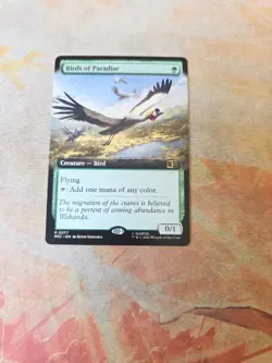 Birds Of Paradise Extended Art Marvel's Super Heroes MTG NM - Image 1