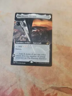 The Eternity Elevator Extended Art Edge Of Eternities MTG NM - Image 1