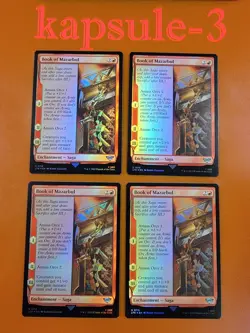 4x Book of Mazarbul (0116) | FOIL | LTR: Tales of Middle-Earth | MTG Magic Cards - Image 1