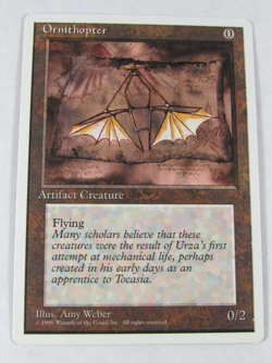 MAGIC THE GATHERING 4th EDITION ORNITHOPTER NM ENGLISH MTG - Image 1