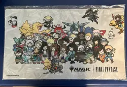 MTG Final Fantasy Chibi Playmat Japan Tournament Prize Limited Japanese 2025 - Image 1