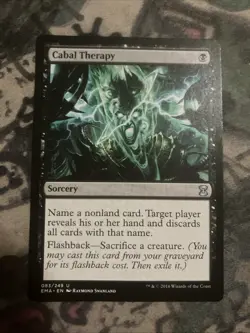 MTG Cabal Therapy Eternal Masters (083/249) Regular Uncommon Magic The Gathering - Image 1