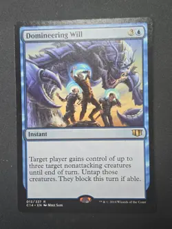 x1 Domineering Will - Deck Exclusive R MTG Commander Legends: Battle for Baldur - Image 1