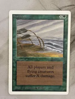 Hurricane - LP - Magic the Gathering Unlimited Edition - Image 1