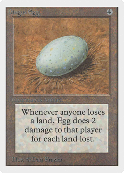 Dingus Egg - MP - Magic the Gathering Unlimited Edition 242 - Image 1