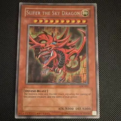 Yu-Gi-Oh! Slifer the Sky Dragon Divine-Beast Monster Card GBI-001 Konami *read* - Image 5