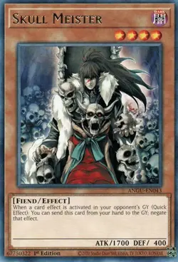 1x Skull Meister - 1st Edition NM Eng YuGiOh - Ancient Guardians - Image 1