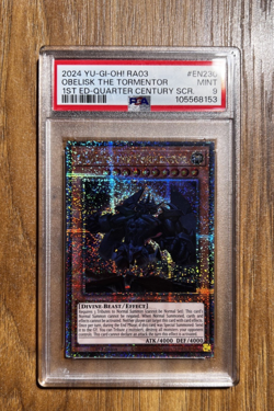 Obelisk the Tormentor | PSA 9 Mint | RA03-EN230 | Quarter Century Secret Rare - Image 1