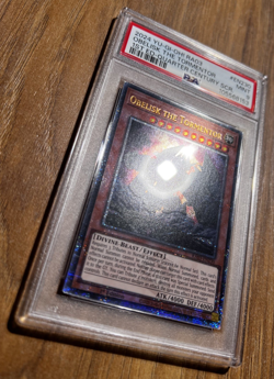 Obelisk the Tormentor | PSA 9 Mint | RA03-EN230 | Quarter Century Secret Rare - Image 4