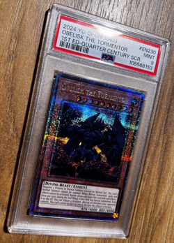 Obelisk the Tormentor | PSA 9 Mint | RA03-EN230 | Quarter Century Secret Rare - Image 5