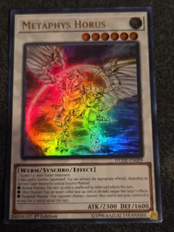 Yugioh Metaphys Horus DUDE-EN009 Ultra Rare 1st Edition NM - Image 1