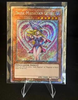 Konami Yu-Gi-Oh! Dark Magician Girl RA03-EN123 QCSR Foil 1st Ed 2000/1700 - Image 1