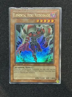 Elemental Hero Necroshade YSDJ-EN000 - Ultra Rare - 1st Edition - MP - YuGiOh - Image 1
