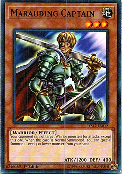 Marauding Captain YS17-EN012 Yu-Gi-Oh! Light Play 1st Edition - Image 1