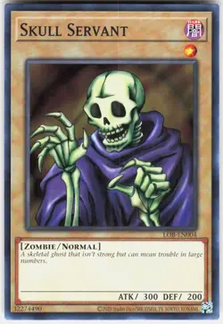 Skull Servant LOB-EN004 Legend of Blue Eyes 25th Anniversary Edition Yu-Gi-Oh NM - Image 1
