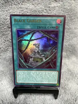 Yugioh Black Garden L5DD-ENA18 Ultra Rare 1st Ed NM - Image 1
