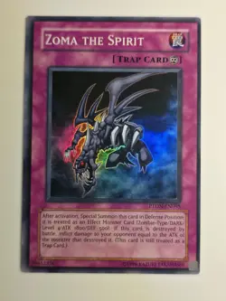 Zoma the Spirit PTDN-EN095 Super Rare Phantom Darkness Yu-Gi-Oh Unlimited MP - Image 1