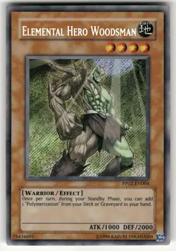Premium Pack 2 #PP02-EN004 Elemental Hero Woodsman - Image 1