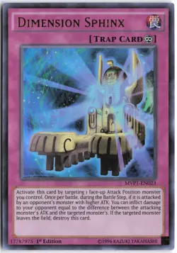 Yugioh - Dimension Sphinx MVP1-EN023 1st Edition - The Dark Side of Dimensions M - Image 1