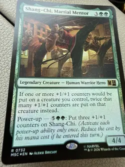 Shang-Chi, Martial Mentor (Foil) 0732 (R) MTG Commander: Marvel Super Heroes MSC - Image 2