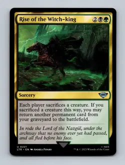 Rise of the Witch-King The Lord of the Rings Non-Foil MTG NM - Image 1