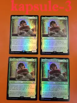 4x Meriadoc Brandybuck (0177) | FOIL | LTR: Tales of Middle-Earth | MTG Magic - Image 1