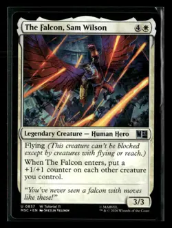 The Falcon, Sam Wilson (0837) Marvel Super Heroes Magic: The Gathering NM - Image 1