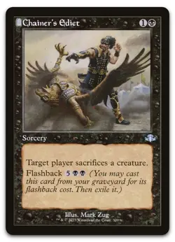 Chainer's Edict (Retro Frame) #300 (NM) Dominaria Remastered DMR Magic MTG - Image 1