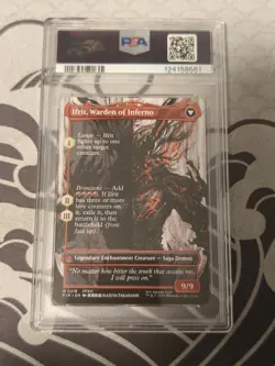PSA 10 ~ CLIVE, IFRIT'S DOMINANT IFRIT WARDEN INFERNO NonFoil MTG Final Fantasy - Image 2