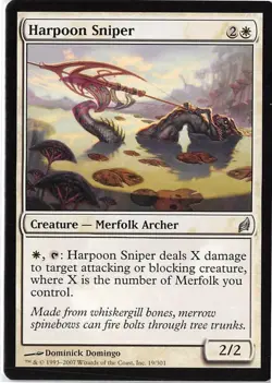 Harpoon Sniper *Uncommon* Magic MtG x1 Lorwyn SP - Image 1