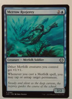Merrow Reejerey *Uncommon* Magic MtG x1 LCC Commander Lost Caverns - Image 1
