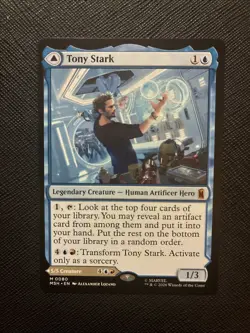 Tony Stark Marvel Super Heroes Regular MTG - Image 1