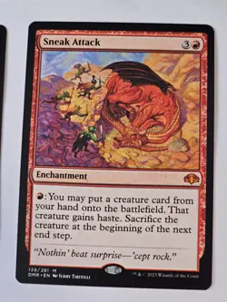 MTG - Sneak Attack - Dominaria Remastered - Image 1