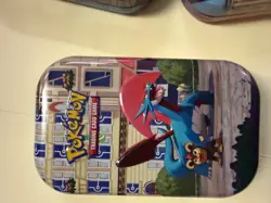 Pokemon Lumiose City Mini Tin Lot Empty Tins Salamence Gallade Meganium Feraliga - Image 5