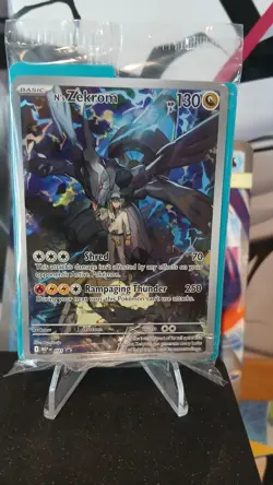 N’s Zekrom 031 - Pokemon TCG Ascended Heroes - ETB Promo Card NEW & SEALED ✅ - Image 1