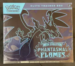 Pokemon Mega Evolution Phantasmal Flames Elite Trainer Box ETB Sealed New - Image 5