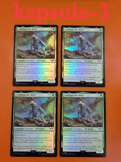 4x Celeborn the Wise (0156) | FOIL | LTR: Tales of Middle-Earth | MTG Magic - Image 1