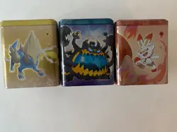 2022 Pokemon Sealed Stacking Tins Lot of 3 - Fire, Darkness, and Electric - Image 4