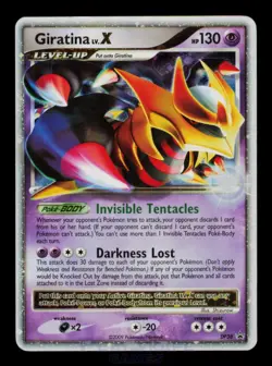 Pokemon Card Giratina LV.X DP38 Diamond and Pearl DP Holo Promo Vintage MP - Image 1