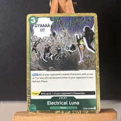 OP08-036 Electrical Luna Two Legends One Piece TCG Card - Image 1