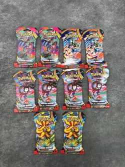 Pokemon TCG Chaos Rising Sleeved Booster Packs Factory Sealed Lot Of 10 Packs - Image 1