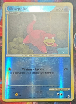 Pokemon TCG Slowpoke Reverse Holo Call of Legends 70/95 Eng 2011 60 HP - Image 1
